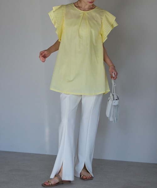 タックプリーツBL【WHITE】 – ELLIE