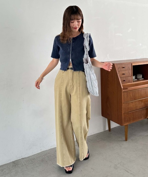 archives(アルシーヴ)の「ギャザートートバッグ(トートバッグ・レディース・ブラック/シルバー/ブラウン・FREE)」の17枚目の写真