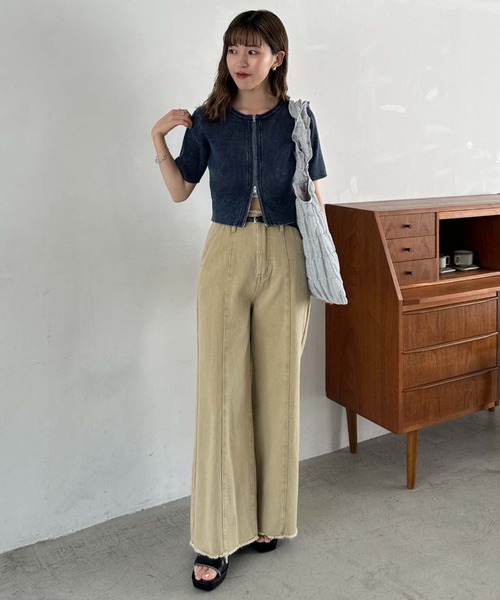 archives(アルシーヴ)の「ギャザートートバッグ(トートバッグ・レディース・ブラック/シルバー/ブラウン・FREE)」の18枚目の写真