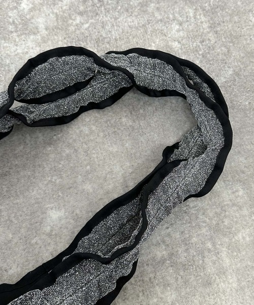 archives(アルシーヴ)の「ギャザートートバッグ(トートバッグ・レディース・ブラック/シルバー/ブラウン・FREE)」の7枚目の写真