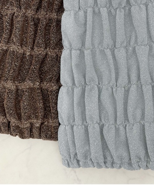 archives(アルシーヴ)の「ギャザートートバッグ(トートバッグ・レディース・ブラック/シルバー/ブラウン・FREE)」の9枚目の写真