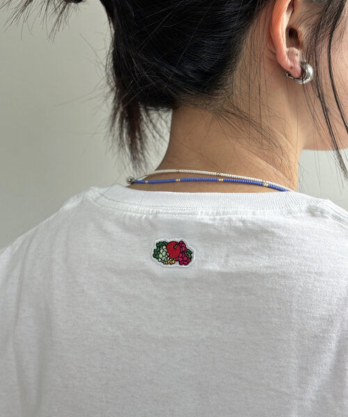 FRUIT OF THE LOOM（フルーツオブザルーム）の「【FRUIT OF THE LOOM】別注2パックT（Tシャツ/カットソー・レディース・オフホワイト/ブラック・FREE）」の19枚目の写真