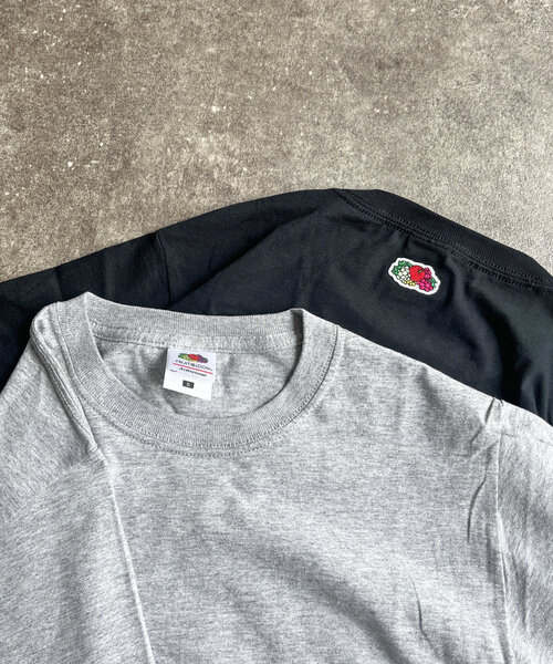 FRUIT OF THE LOOM（フルーツオブザルーム）の「【FRUIT OF THE LOOM】別注2パックT（Tシャツ/カットソー・レディース・オフホワイト/ブラック・FREE）」の20枚目の写真