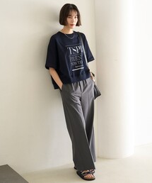 【新色追加】イージーワイドパンツ