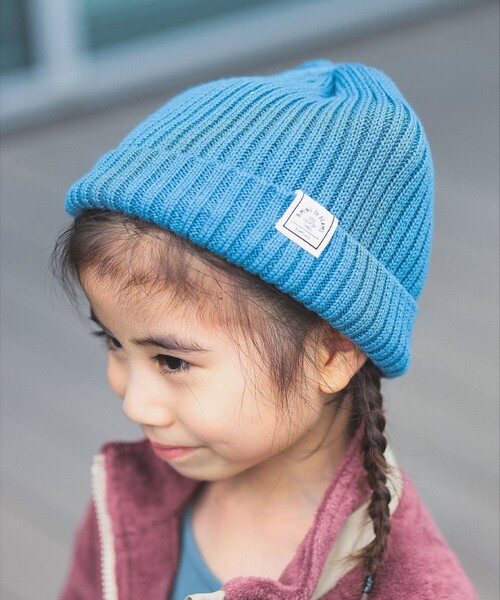 B:MING by BEAMS(ビーミングバイビームス)の「リブ ワッチキャップ 2024FW(ニットキャップ/ビーニー・キッズ・イエロー/ブルー系その他/グリーン/パープル系その他4/ブラック・M(53-56㎝)/L(55-58㎝))」の10枚目の写真