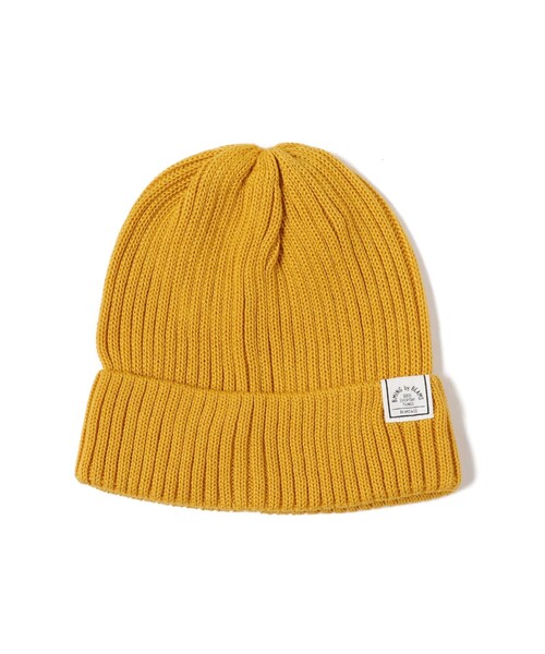 B:MING by BEAMS(ビーミングバイビームス)の「リブ ワッチキャップ 2024FW(ニットキャップ/ビーニー・キッズ・イエロー/ブルー系その他/グリーン/パープル系その他4/ブラック・M(53-56㎝)/L(55-58㎝))」の14枚目の写真