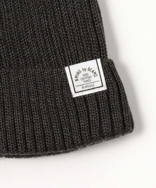 B:MING by BEAMS(ビーミングバイビームス)の「リブ ワッチキャップ 2024FW(ニットキャップ/ビーニー・キッズ・イエロー/ブルー系その他/グリーン/パープル系その他4/ブラック・M(53-56㎝)/L(55-58㎝))」の18枚目の写真