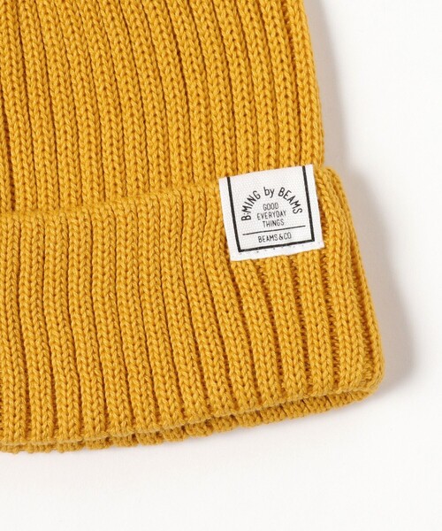B:MING by BEAMS(ビーミングバイビームス)の「リブ ワッチキャップ 2024FW(ニットキャップ/ビーニー・キッズ・イエロー/ブルー系その他/グリーン/パープル系その他4/ブラック・M(53-56㎝)/L(55-58㎝))」の19枚目の写真