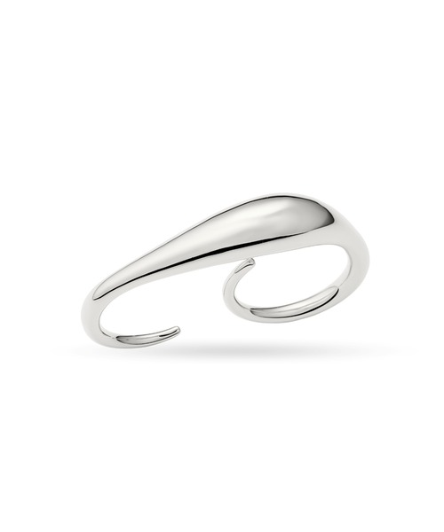 AFFECT(アフェクト)の「Double Finger Ring(リング・レディース・ゴールド/シルバー・MEDIUM/SMALL)」の4枚目の写真