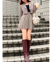 RESEXXY | プリーツミニスカート【セットアップ着用可能】(スカート)