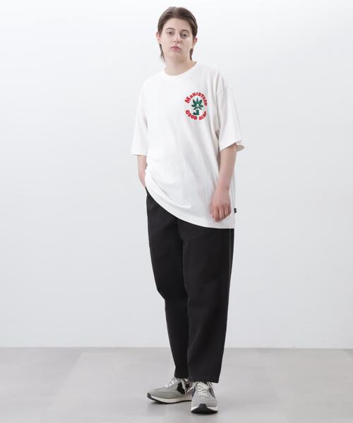 MANASTASH(マナスタッシュ)の「MANASTASH/マナスタッシュ/HEMP TEE GOOD HEMP/ヘンプTグッドヘンプ(Tシャツ/カットソー・メンズ・ホワイト/ネイビー/オレンジ・M/XL/S/L)」の10枚目の写真