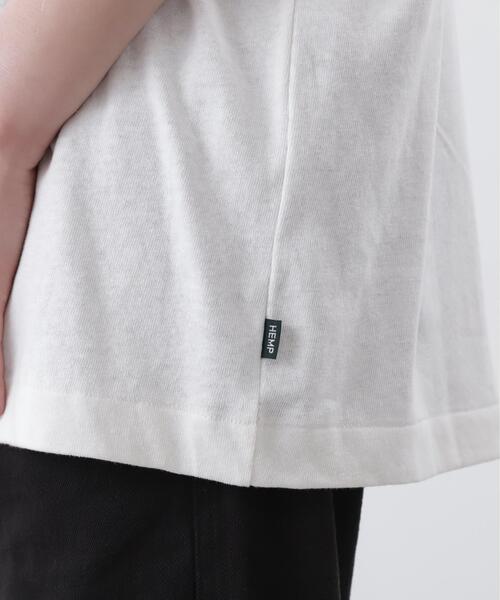 MANASTASH(マナスタッシュ)の「MANASTASH/マナスタッシュ/HEMP TEE GOOD HEMP/ヘンプTグッドヘンプ(Tシャツ/カットソー・メンズ・ホワイト/ネイビー/オレンジ・M/XL/S/L)」の15枚目の写真