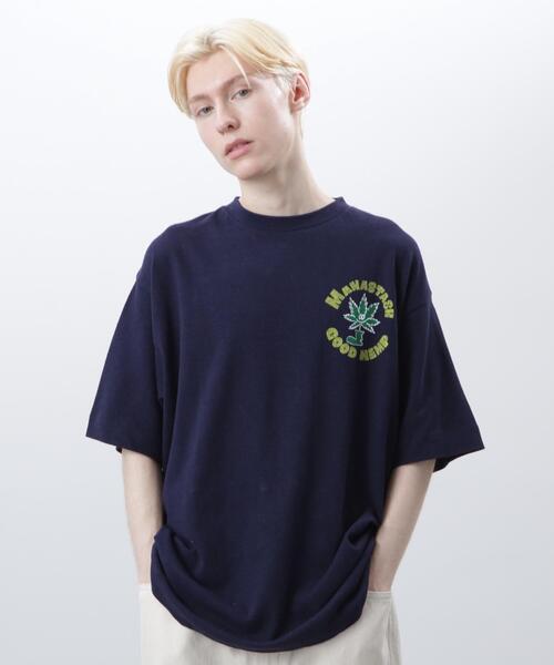 MANASTASH(マナスタッシュ)の「MANASTASH/マナスタッシュ/HEMP TEE GOOD HEMP/ヘンプTグッドヘンプ(Tシャツ/カットソー・メンズ・ホワイト/ネイビー/オレンジ・M/XL/S/L)」の18枚目の写真