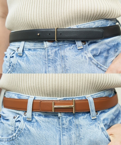 ATELIER AMBOISE/アトリエ アンボワーズ】リバーシブルベルト（ベルト