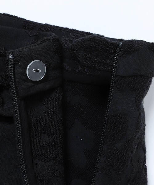 GANNI(ガニー)の「GANNI/ガニー BOUCLE JACQUARD SUITING SKIRT / F9275 / ジャカードミニスカート(スカート・レディース・ブラック・36)」の5枚目の写真