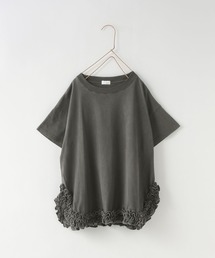 LOWRYS FARM | スソラウンドフリルプルオーバーＳＳ　 134960(Tシャツ/カットソー)