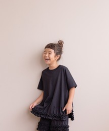 LOWRYS FARM | スソラウンドフリルプルオーバーＳＳ　 134960(Tシャツ/カットソー)