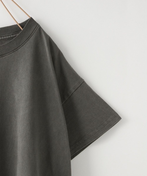 LOWRYS FARM（ローリーズファーム）の「スソラウンドフリルプルオーバーＳＳ　 134960（Tシャツ/カットソー・キッズ・グリーン/チャコールグレー/ブラック・150cm/140cm/130cm/120cm/110cm）」の9枚目の写真