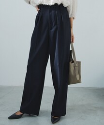 23区DENIM ストレッチ ワイドパンツ（デニムパンツ）｜23区 L