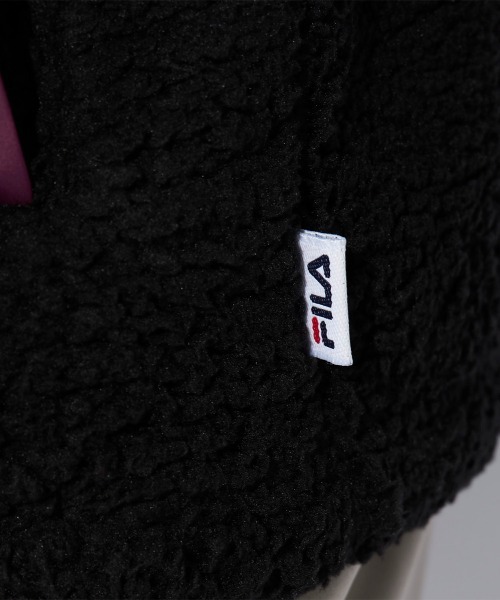 FILA(フィラ)の「ボアトラックジャケット(ブルゾン・メンズ・グレー/ネイビー/ブラック・MEDIUM/LARGE/X-LARGE)」の12枚目の写真