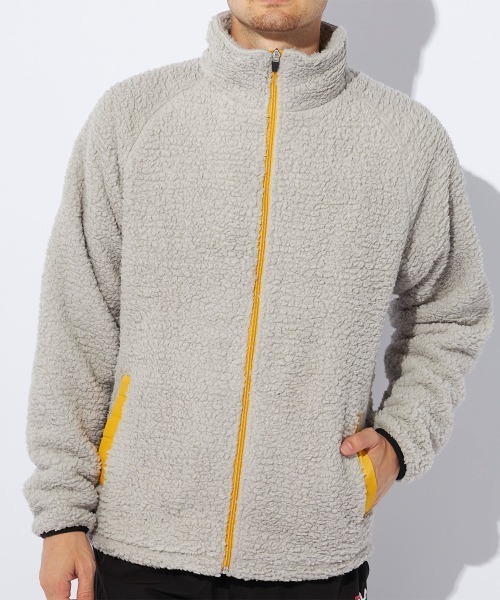 FILA(フィラ)の「ボアトラックジャケット(ブルゾン・メンズ・グレー/ネイビー/ブラック・MEDIUM/LARGE/X-LARGE)」の18枚目の写真