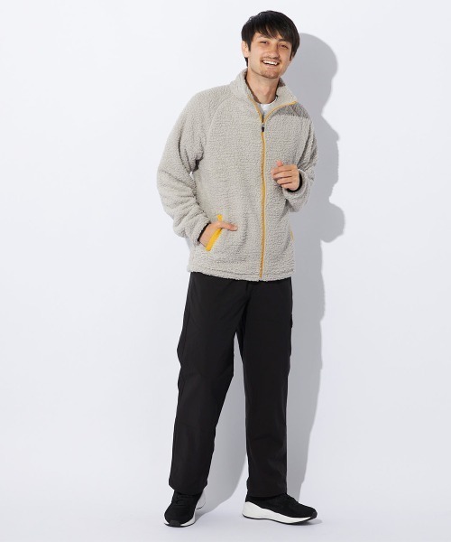 FILA(フィラ)の「ボアトラックジャケット(ブルゾン・メンズ・グレー/ネイビー/ブラック・MEDIUM/LARGE/X-LARGE)」の16枚目の写真