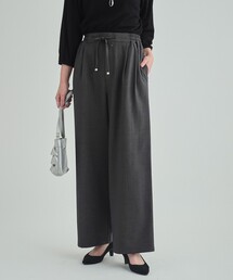DRESKIP | 【洗える/イージーケア/セットアップ可】 キレイめイージーワイドパンツ(その他パンツ)