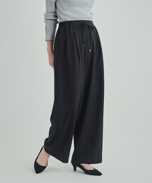 DRESKIP | 【洗える/イージーケア/セットアップ可】 キレイめイージーワイドパンツ(その他パンツ)