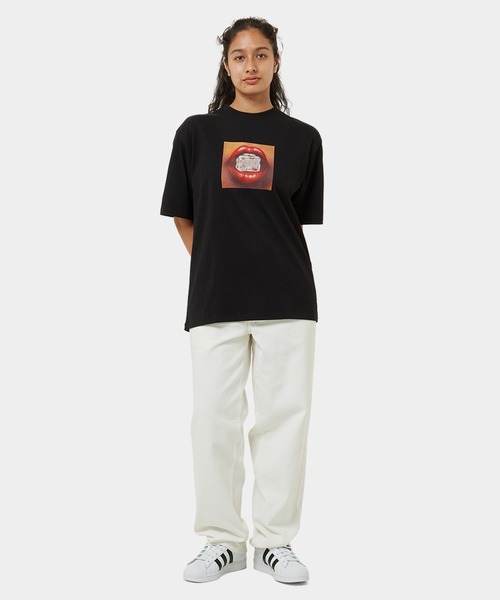 HUF(ハフ)の「ICE GRILL TEE / HUF ハフ プリント Tシャツ 半袖(Tシャツ/カットソー・メンズ・ブラック/ホワイト・MEDIUM/LARGE/XX-LARGE/SMALL/X-LARGE)」の6枚目の写真