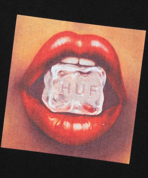 HUF(ハフ)の「ICE GRILL TEE / HUF ハフ プリント Tシャツ 半袖(Tシャツ/カットソー・メンズ・ブラック/ホワイト・MEDIUM/LARGE/XX-LARGE/SMALL/X-LARGE)」の13枚目の写真