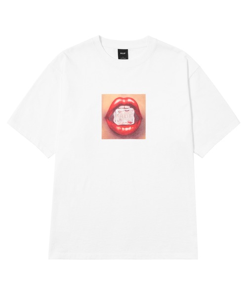 HUF(ハフ)の「ICE GRILL TEE / HUF ハフ プリント Tシャツ 半袖(Tシャツ/カットソー・メンズ・ブラック/ホワイト・MEDIUM/LARGE/XX-LARGE/SMALL/X-LARGE)」の7枚目の写真