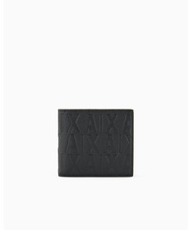 ARMANI EXCHANGE | 【A|X アルマーニ エクスチェンジ】オールオーバーエンボスロゴ　二つ折り財布（コインケース付き）(財布)