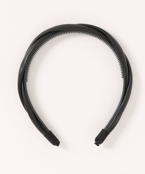 ammy.（エイミードット）の「【 ammy. / エイミードット 】 ツイスト カチューシャ（カチューシャ・レディース・ブラウン/アイボリー/ブラック・FREE）」の9枚目の写真