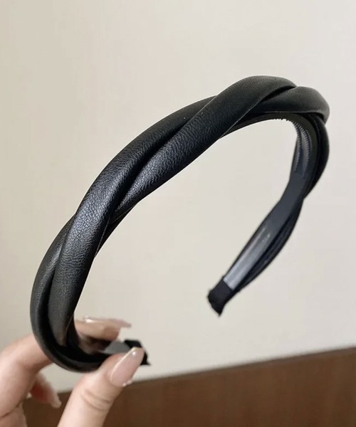 ammy.（エイミードット）の「【 ammy. / エイミードット 】 ツイスト カチューシャ（カチューシャ・レディース・ブラウン/アイボリー/ブラック・FREE）」の7枚目の写真