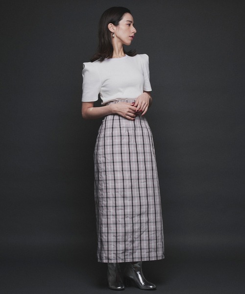 Narcissus(ナルシス)の「【SINN】ショルダートップス(Tシャツ/カットソー・レディース・ホワイト/ブラック・FREE)」の12枚目の写真