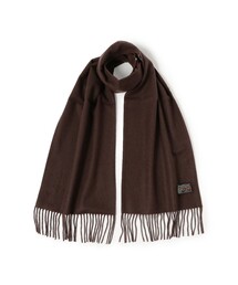 BEAMS PLUS | ジオメトリック柄 シルク カシミヤ リバーシブル ストール(マフラー)