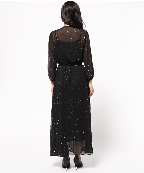 ROSE BUD（ローズバッド）の「(B.B)R52279-52AH ONP（ワンピース・レディース・ネイビー/ブラック・ONE SIZE）」の8枚目の写真