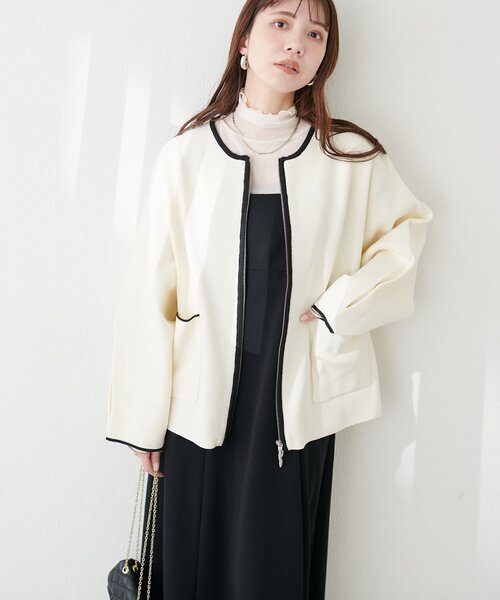 セール】【WEB限定】WZIPニットジャケット（その他アウター