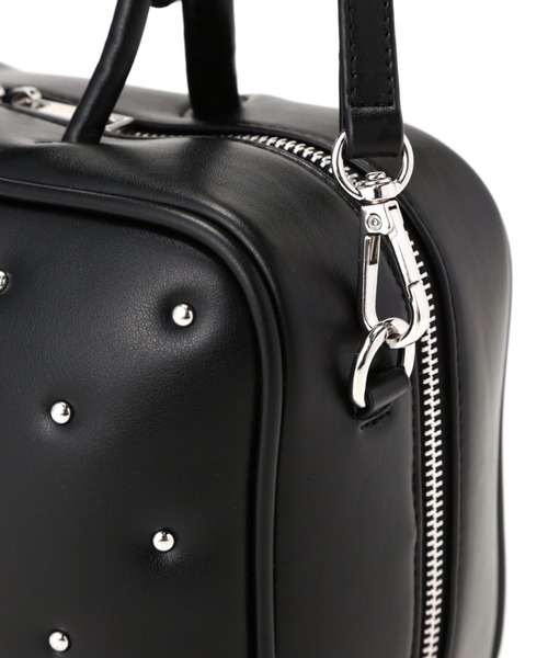 ROSE BUD(ローズバッド)の「スタッズボストンバッグ(ボストンバッグ・レディース・シルバー/ブラック/イエロー・FREE)」の19枚目の写真