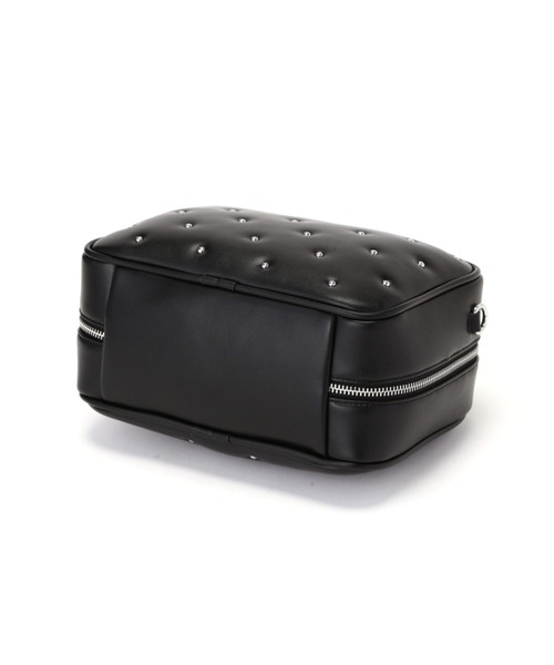 ROSE BUD(ローズバッド)の「スタッズボストンバッグ(ボストンバッグ・レディース・シルバー/ブラック/イエロー・FREE)」の21枚目の写真