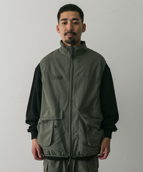 【 新品未使用タグ付き！】URBAN RESEARCH GREENDOWNベスト セール】 URBAN RESEARCH iD ジップアップニットベスト （ニット
