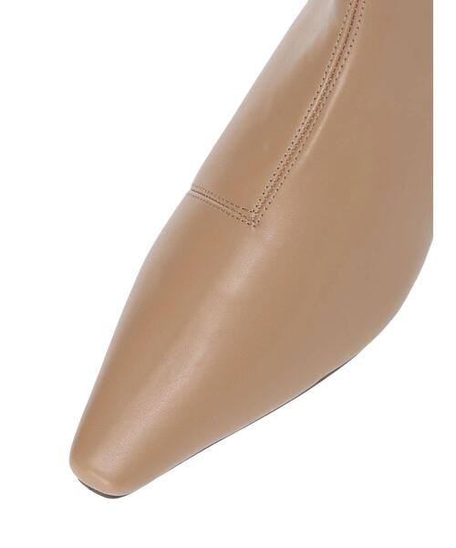 Te chichi（テチチ）の「ポインテッドショートブーツ（ブーツ・レディース・ベージュ/ダークブラウン/ブラック・38/37）」の12枚目の写真