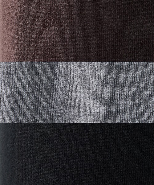 CHIC STYLE（シックスタイル）の「レギンス付ニットタイトスカート ＜大きいサイズ有＞シックスタイル（スカート・レディース・グレー/ブラック/ブラウン・M/L/LL/3L/4L/5L）」の8枚目の写真