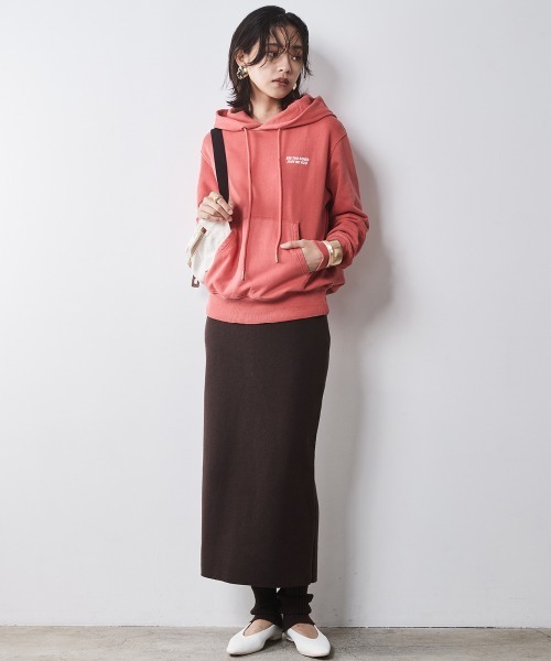 CHIC STYLE（シックスタイル）の「レギンス付ニットタイトスカート ＜大きいサイズ有＞シックスタイル（スカート・レディース・グレー/ブラック/ブラウン・M/L/LL/3L/4L/5L）」の20枚目の写真