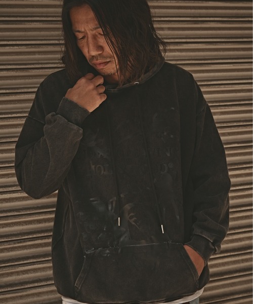 カラバリ豊富☆ビーバーロゴ【Roots】オリジナル カンガパーカー Fade Logo Hoodie | buddix | VERTICAL GARAGE OFFICIAL ONLINE
