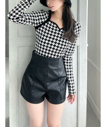 RESEXXY | ハートネックラグランニットトップス(ニット/セーター)