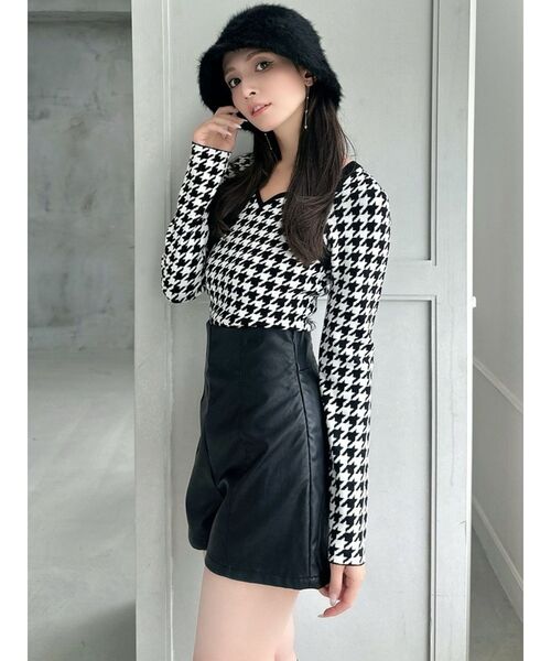 ハートネックラグランニットトップス（ニット/セーター）｜RESEXXY（リゼクシー）