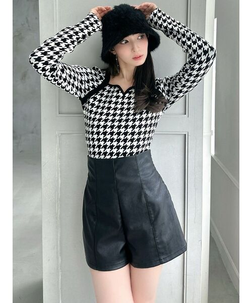 ハートネックラグランニットトップス（ニット/セーター）｜RESEXXY（リゼクシー）