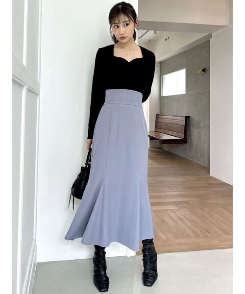 ハートネックラグランニットトップス（ニット/セーター）｜RESEXXY（リゼクシー）