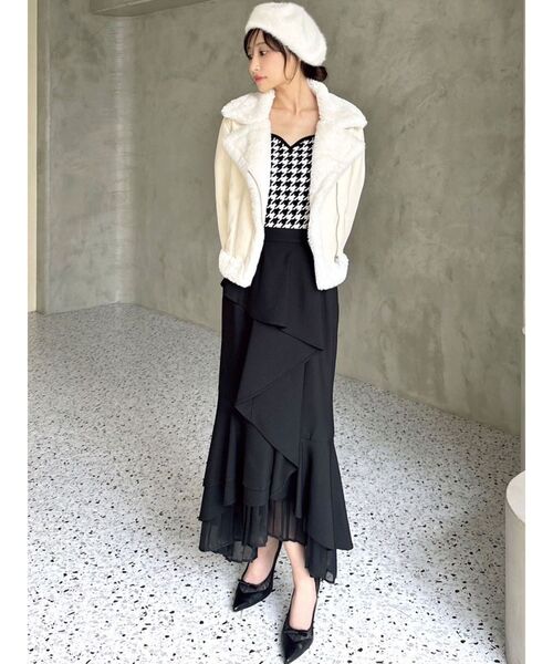 ハートネックラグランニットトップス（ニット/セーター）｜RESEXXY（リゼクシー）